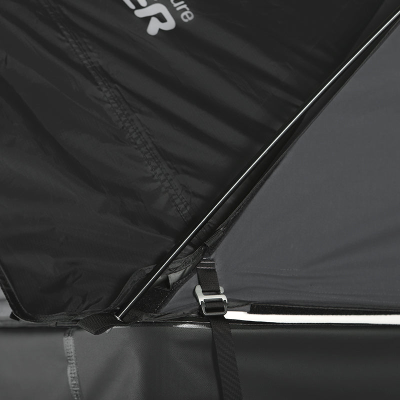 iKamper X-Cover 2.0 Roof Top Tent rainfly attachment view