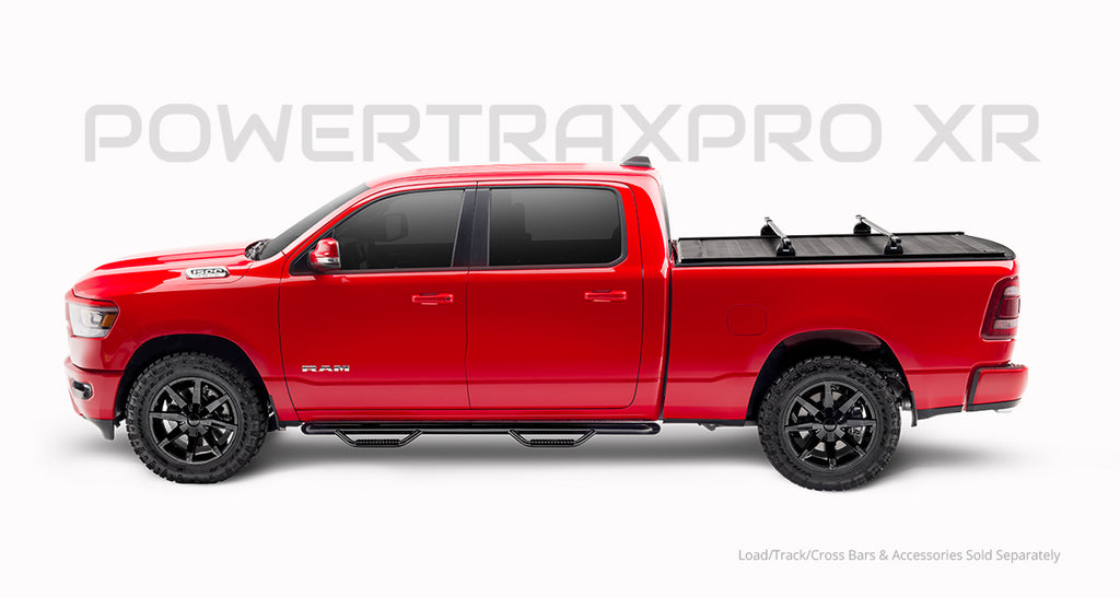 Retrax PowertraxPRO XR Truck Bed Cover For Ford F150, F250, F350 & Ranger with roof top tent