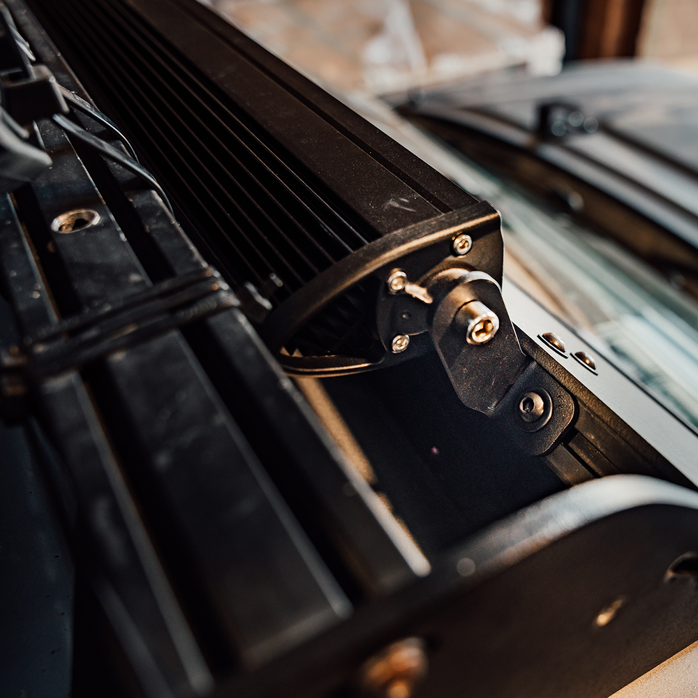 Cali Raised LED Sherpa Roof Rack LED Light Bar Bracket Kit