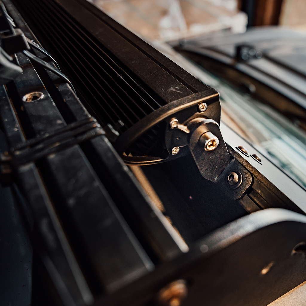 Cali Raised LED Sherpa Roof Rack LED Light Bar Bracket Kit