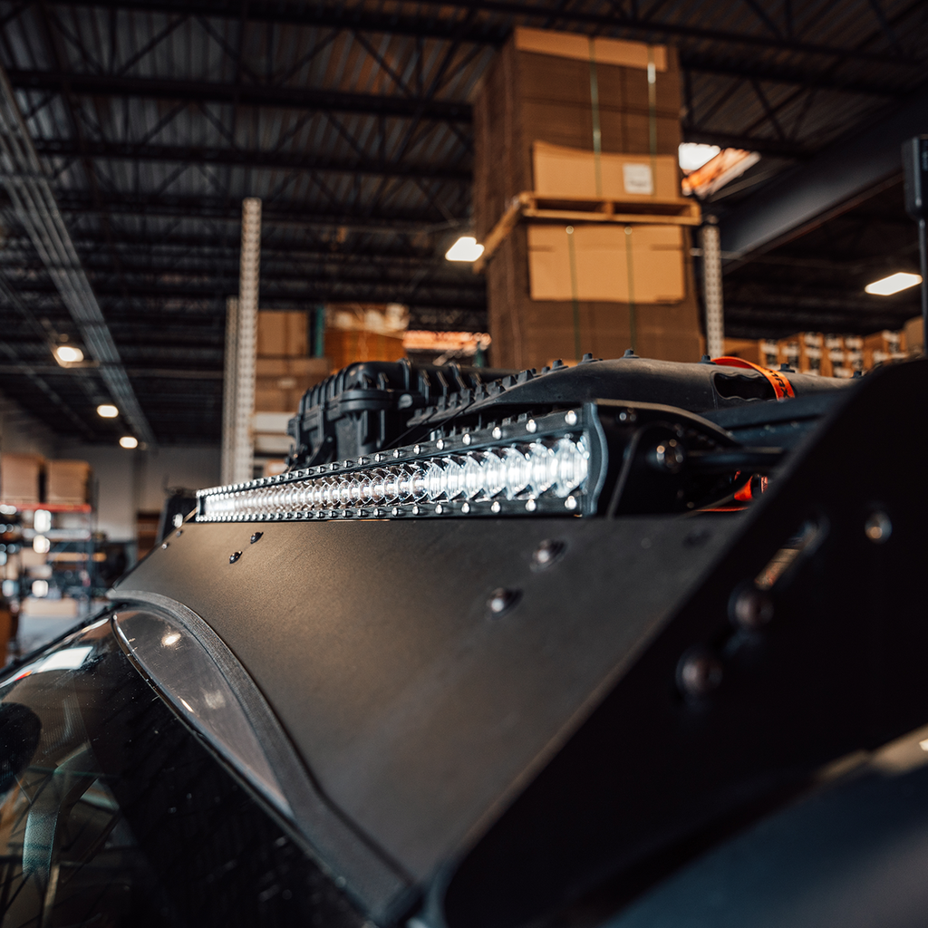 Cali Raised LED Sherpa Roof Rack LED Light Bar Bracket Kit