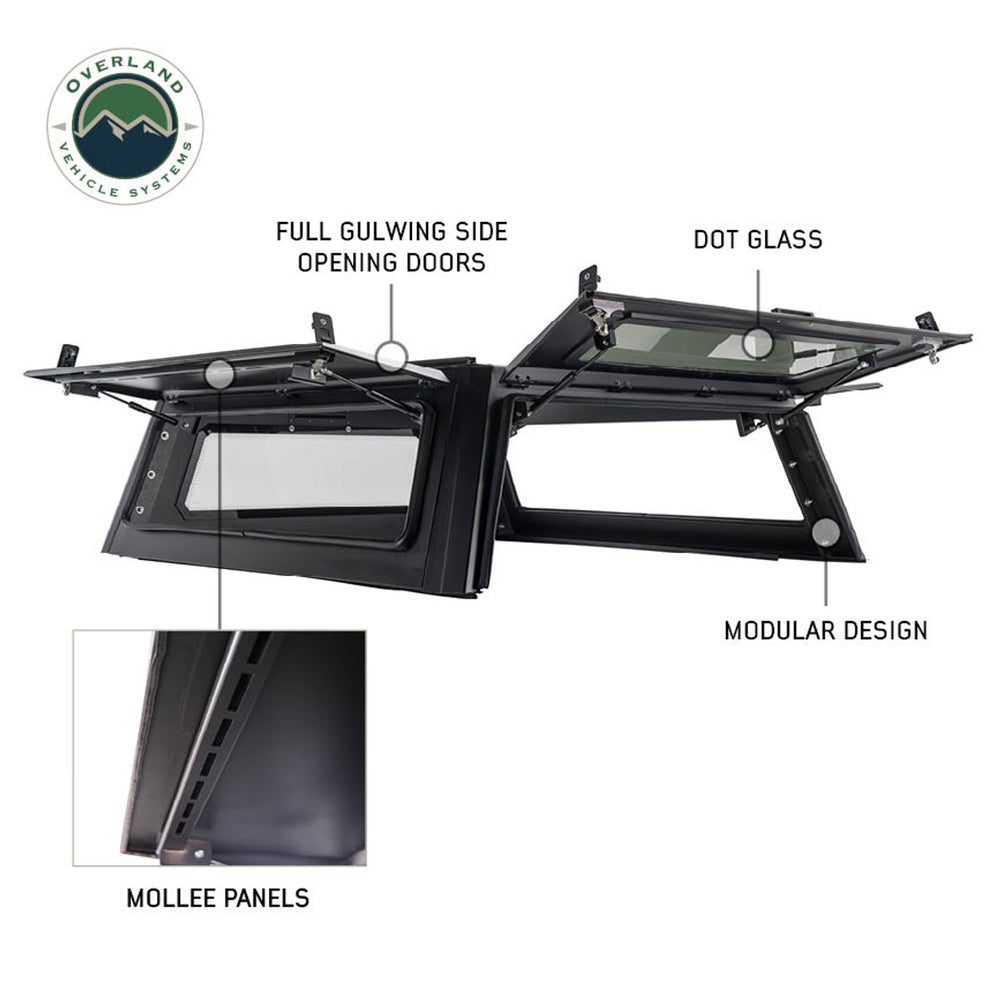 OVS Expedition Truck Cap With Full Wing Doors
