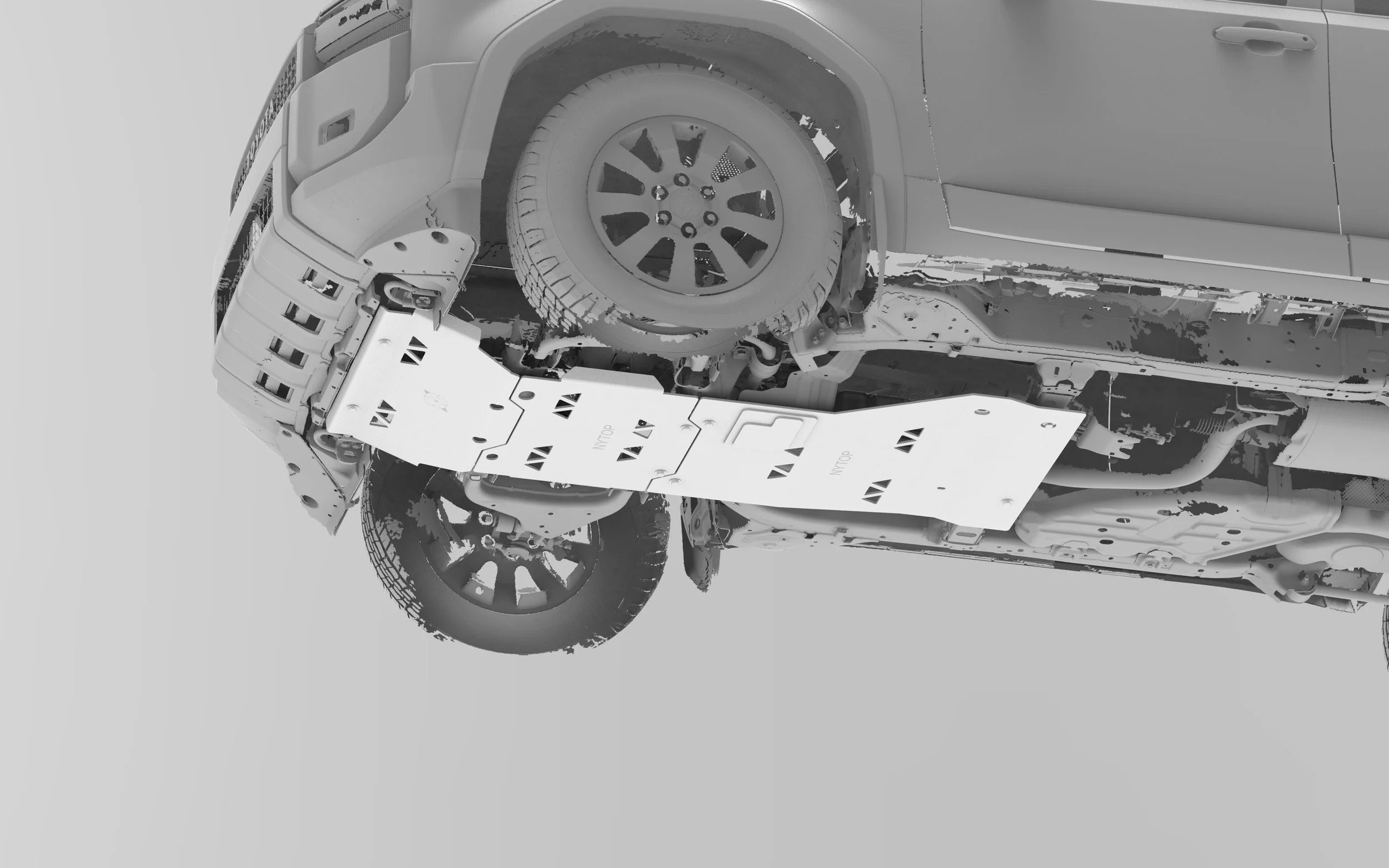 2024-Current Toyota Land Cruiser Skid Plate Assembly – Off Road Tents