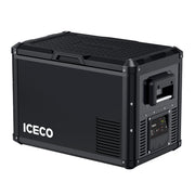 ICECO VL45ProS black single zone fridge with magnetic power bank
