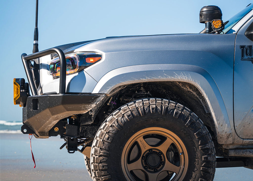 Backwoods Toyota Tacoma 3rd Gen (2016-2023) Hi-Lite Overland Front Bumper [Bull Bar]