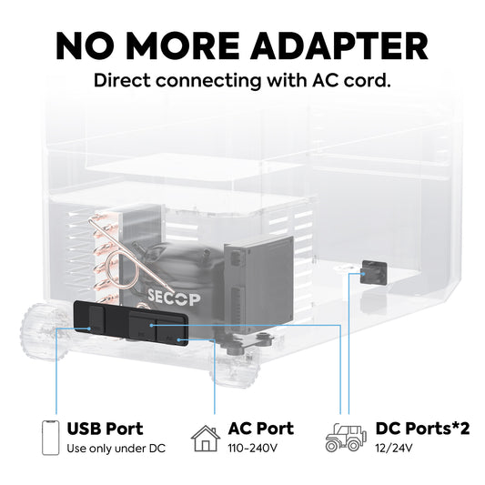 ICECO JP Pro portable freezer wheels and trolley bar close-up