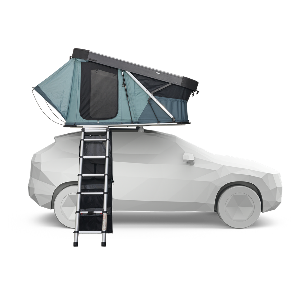 Thule Widesky hardshell tent Dark Slate interior view