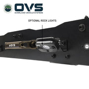 Ruff Rax Colorado Canyon second-gen roof rack light mounting piece detail showing accessory compatibility