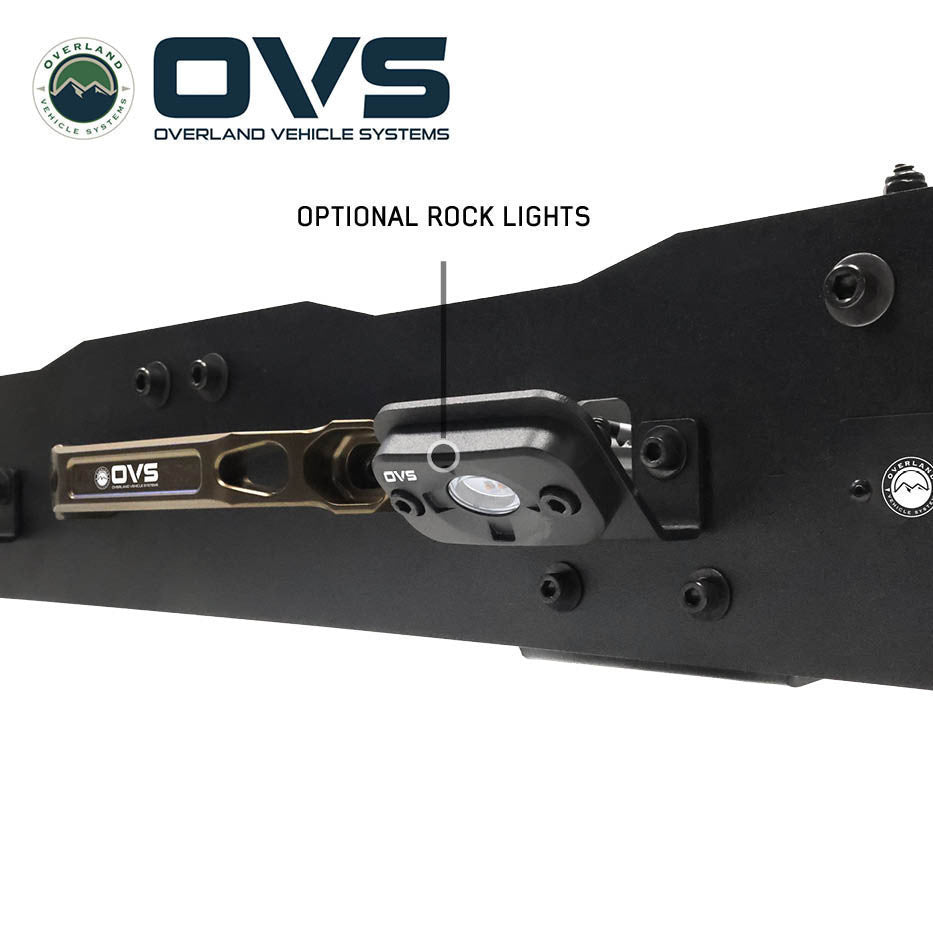 Ruff Rax 2010-2024 Toyota 4Runner roof rack light mount piece detail showing high-strength aluminium construction quality