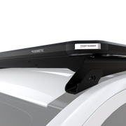Slimline 3 roof rack slat with dual T-slot channels and staggered insertion points