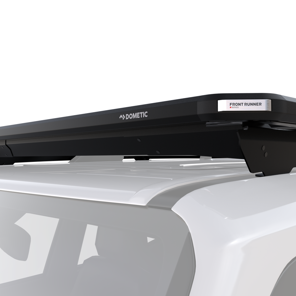 Slimline 3 Prado roof rack low profile 3.1 inch tray height detail