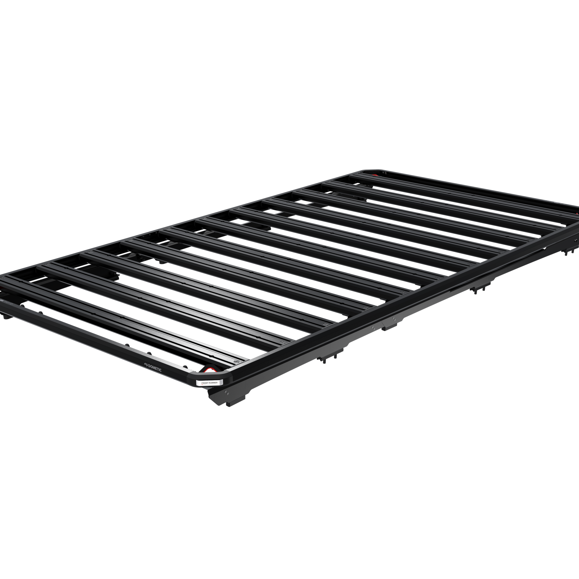 Front Runner Slimline 3 roof rack kit mounted on a Toyota Land Cruiser 250 Prado
