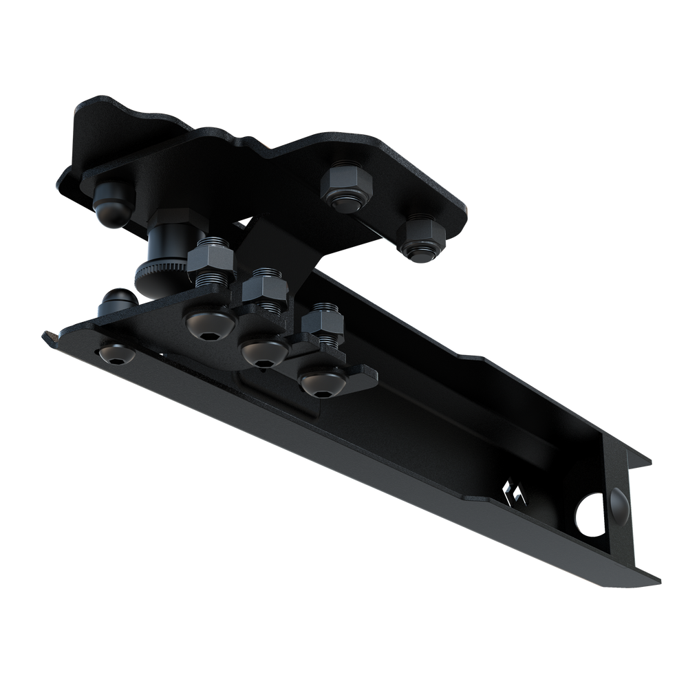 Tap extension bracket 3CR12 stainless steel powder coat construction