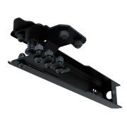 Tap extension bracket 3CR12 stainless steel powder coat construction