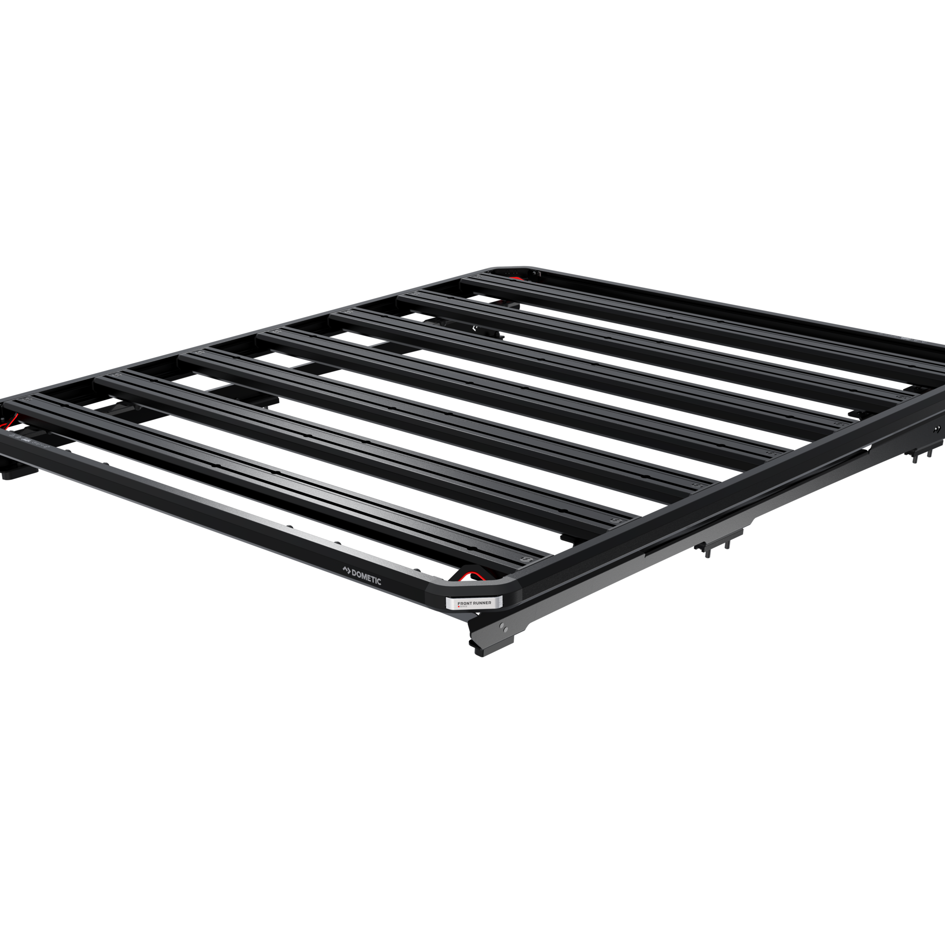 Front Runner Slimline 3 three quarter roof rack kit on a Toyota Land Cruiser 250 Prado