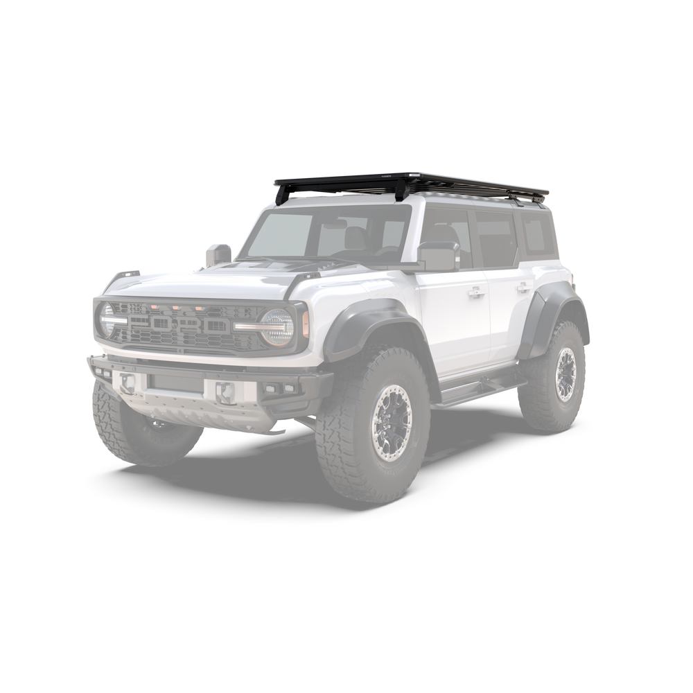 Front Runner Slimline 3 Roof Rack Kit installed on Ford Bronco 4 Door hard top