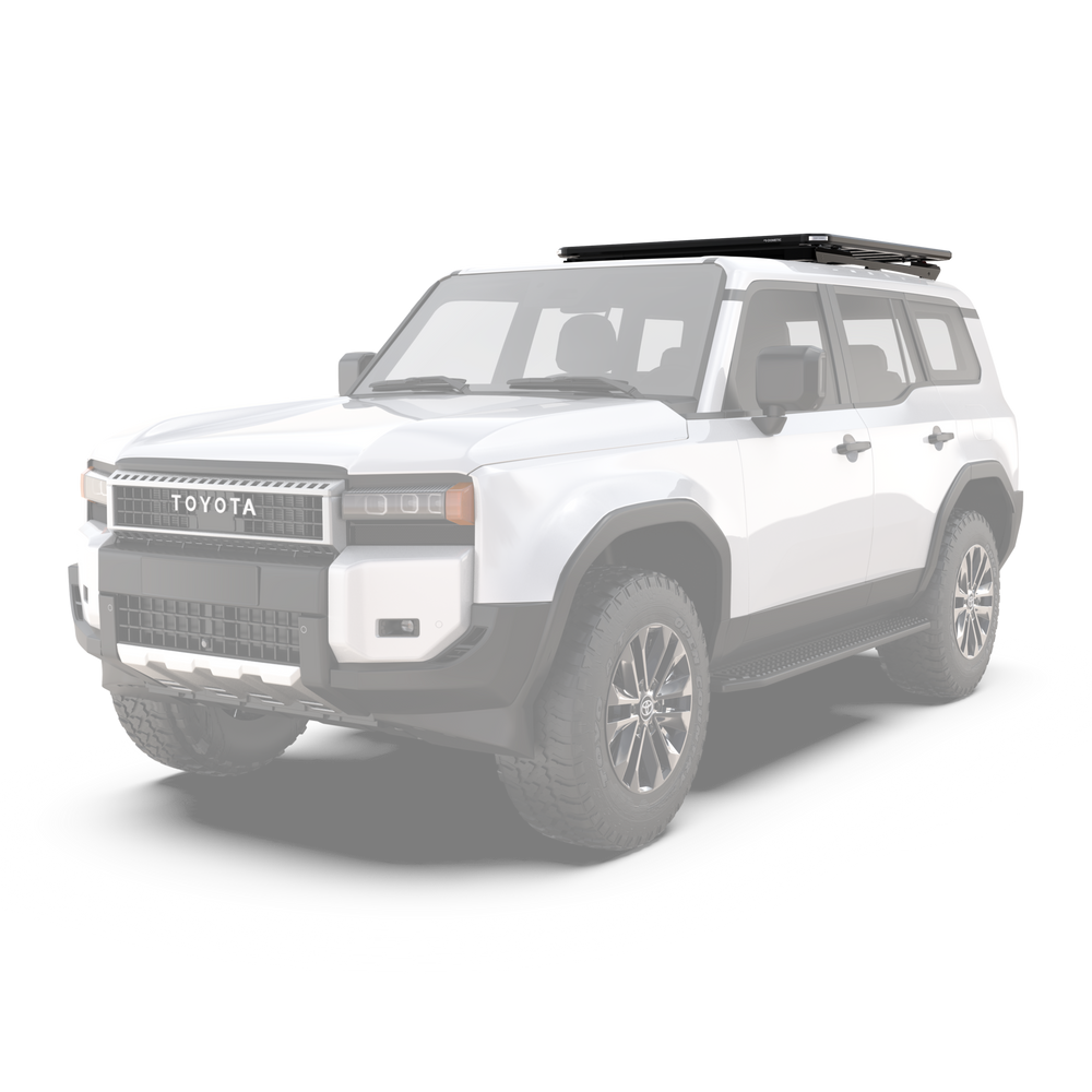 Front Runner 3/4 Slimline 3 Roof Rack Kit installed on Toyota Land Cruiser 250 Prado