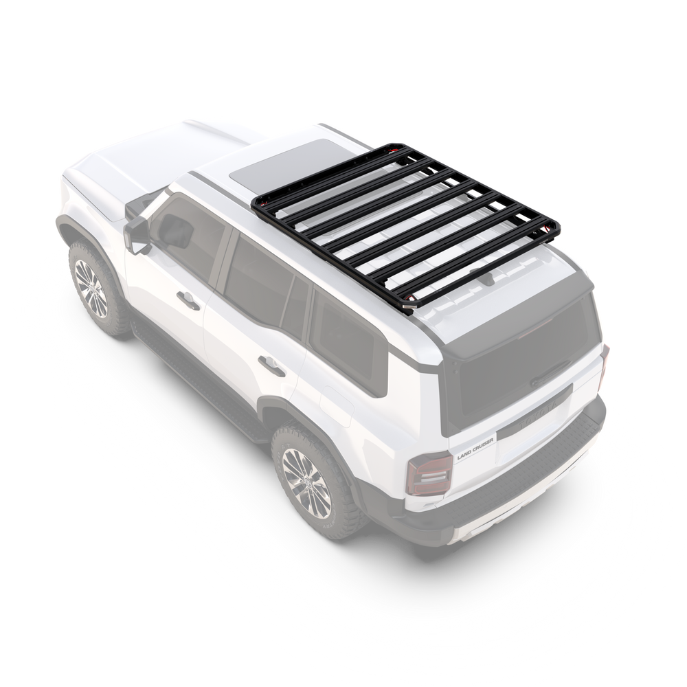 Front Runner 3/4 Slimline 3 Land Cruiser Prado roof rack platform side view