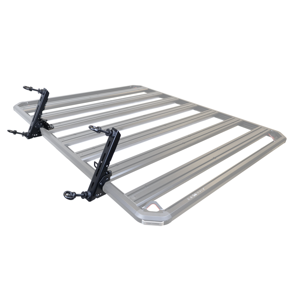 Recovery board side mount bracket holding MAXTRAX on Slimline 3 rack