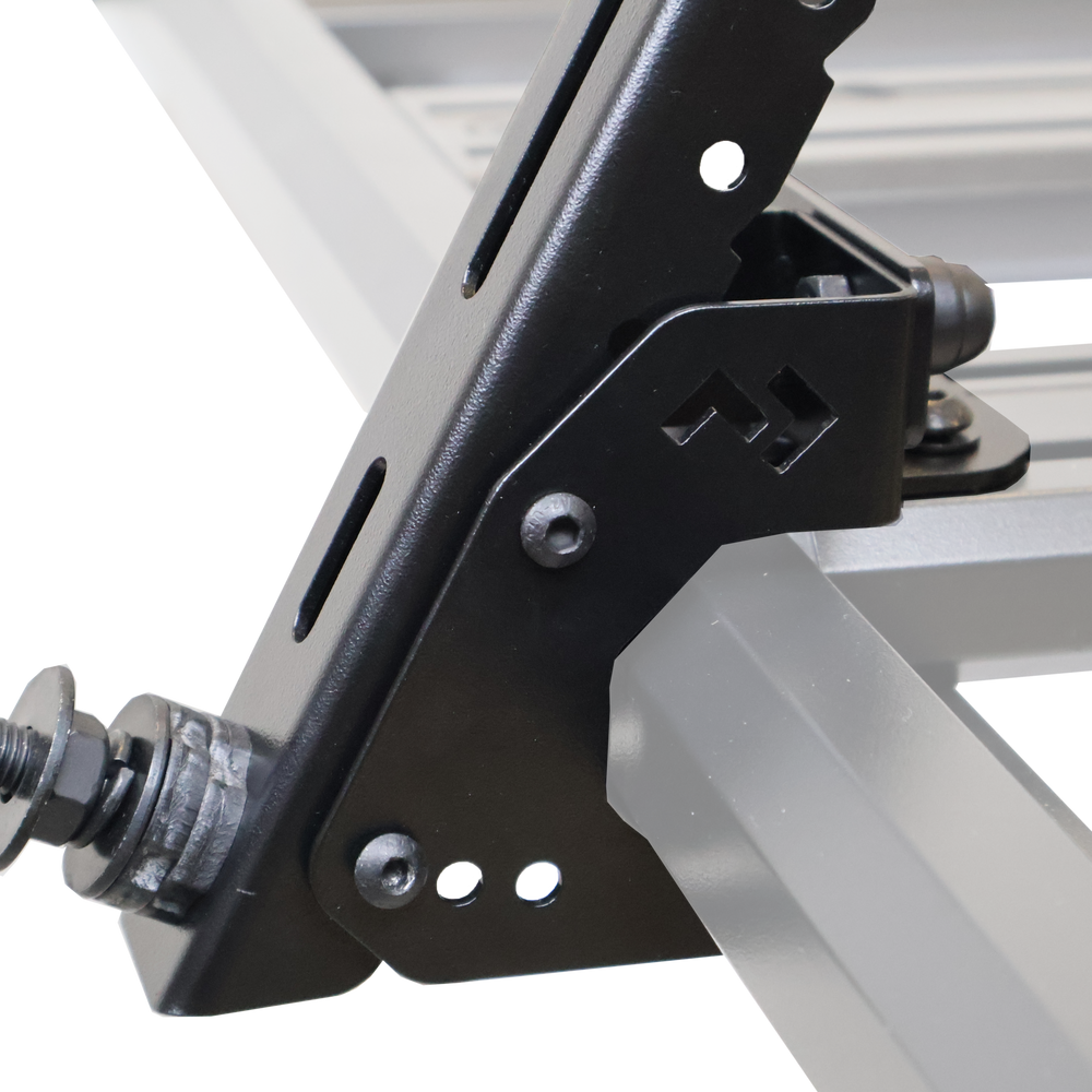 Front Runner recovery board bracket carrying two pairs of boards