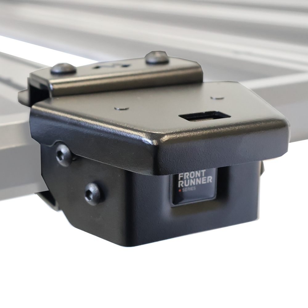 Slimline 3 antenna mount folded flat in stowed position