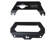 Front Runner Slimline 3 Grab Handle fitted to roof rack side view
