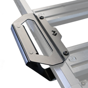 Slimline 3 grab handle mounted to roof rack side profile