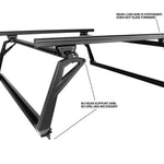 LEITNER DESIGNS ACS FORGED BED RACK - JEEP GLADIATOR (2020-2025)