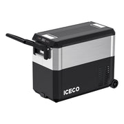 ICECO JP Pro wheeled portable fridge dual DC power ports USB