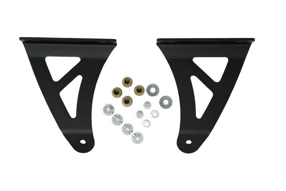 52" Curved LED Light Bar Roof Brackets Kit For 2003-2024 Toyota 4Runner