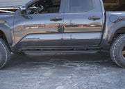 Tacoma rock sliders with side step profile
