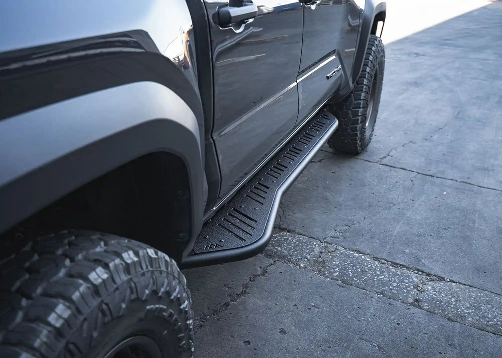 2024+ Toyota Tacoma rock sliders installed
