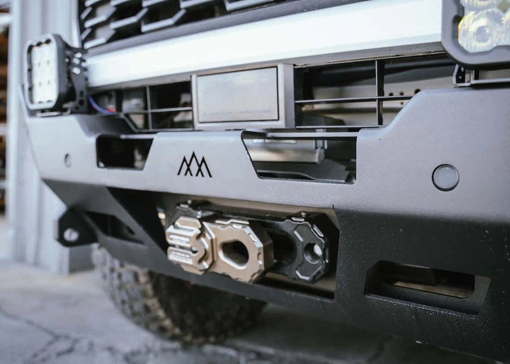 Winch mount detail