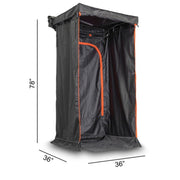 23Zero Rask Shower Tent Dimensions
