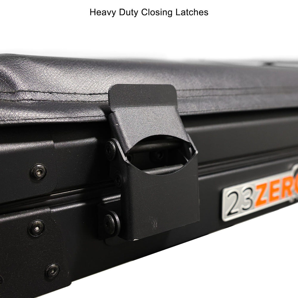 Kabari SuperFly closed heavy-duty closing latches detail