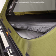 Kabari SuperFly deployed 2-inch foam mattress with anti-condensation mat