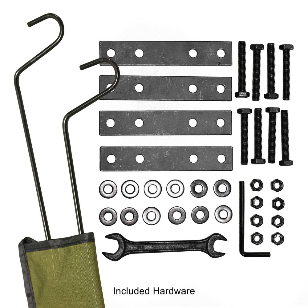 Kabari SuperFly included mounting hardware components view