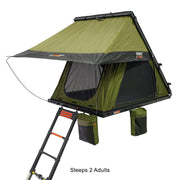 Kabari SuperFly deployed angled left view on overland vehicle