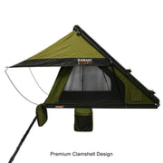 Kabari SuperFly premium clamshell design deployed full view