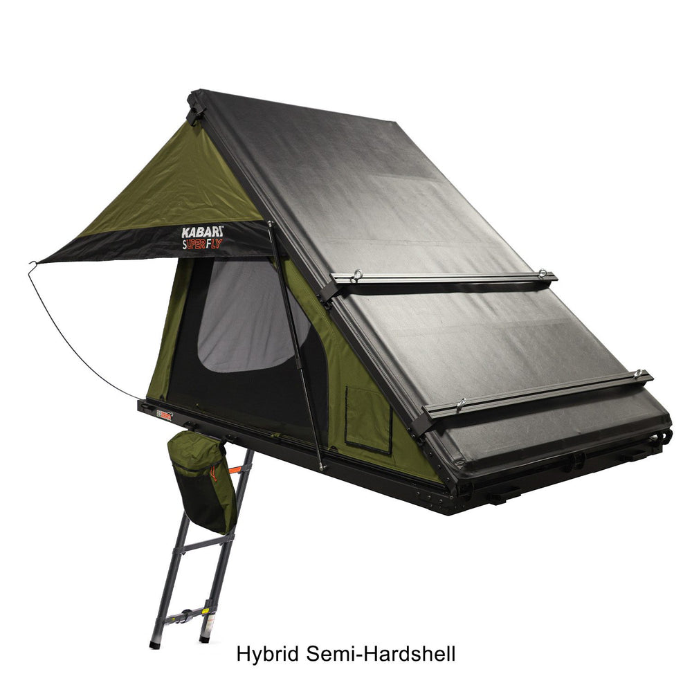 Kabari SuperFly hybrid semi-hardshell deployed view