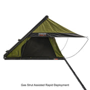 Kabari SuperFly gas strut assisted rapid deployment system detail