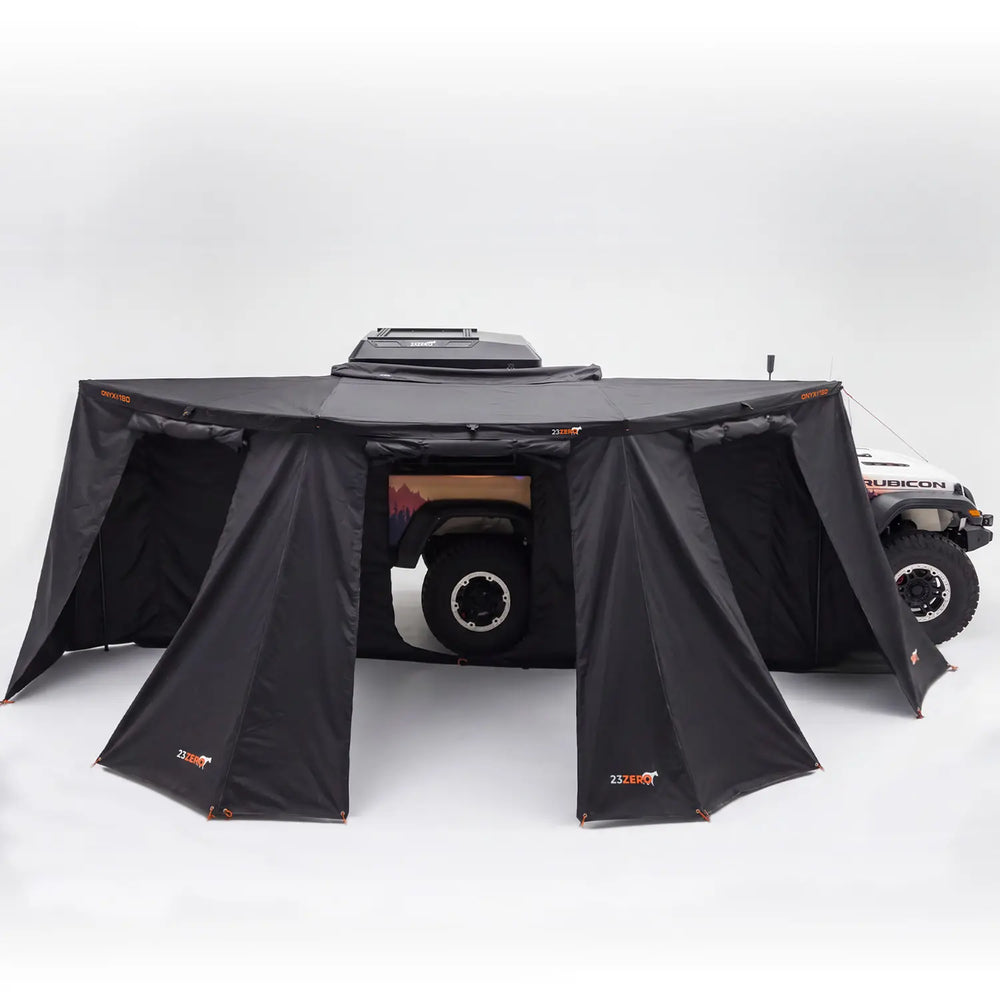 23Zero Onyx 180 Awning Wall Kit - Six-Panel Screened Enclosure