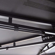 Onyx 270 awning telescoping support pole velcro fastener detail