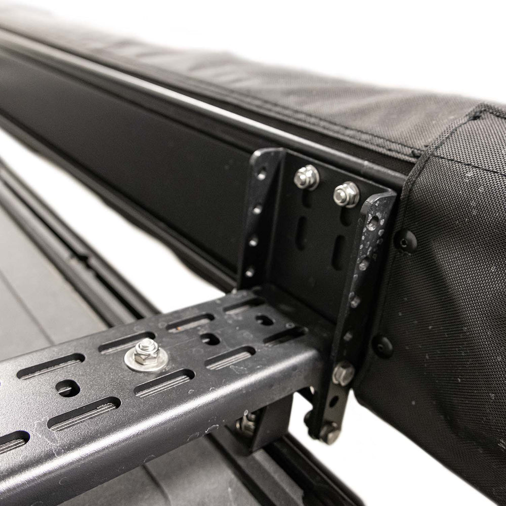 23Zero Onyx 270 freestanding vehicle awning mounting brackets hardware detail