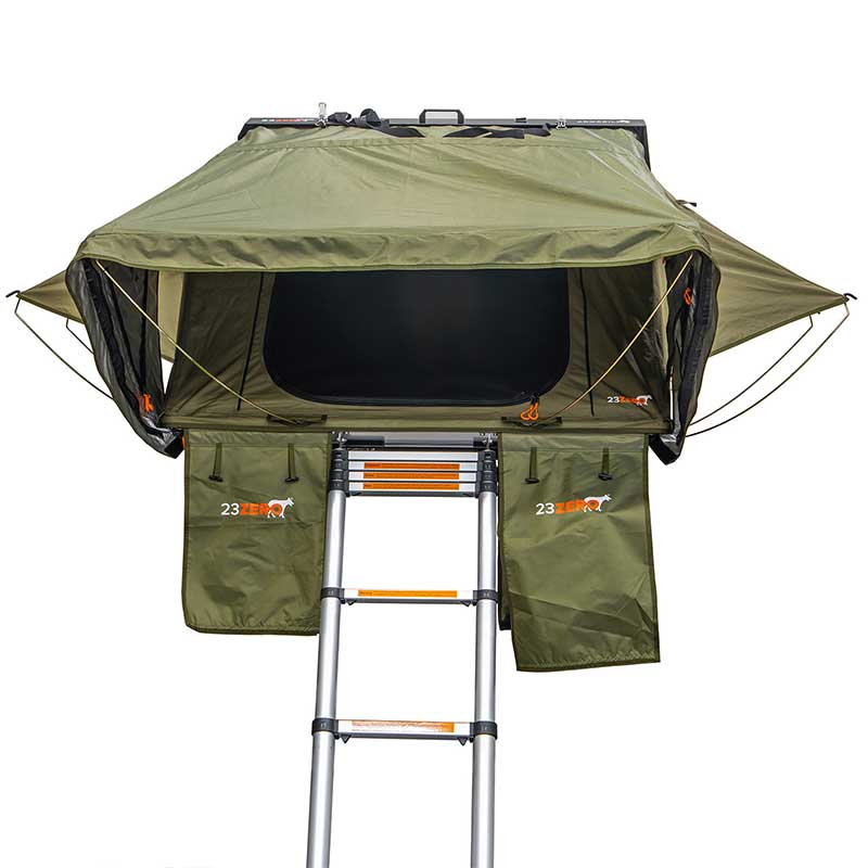 23Zero Armadillo A2 Roof Top Tent Entrance View