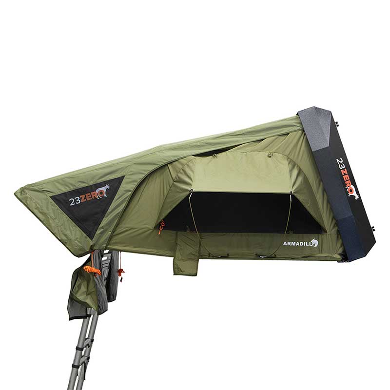 23Zero Armadillo A2 Roof Top Tent Side View 