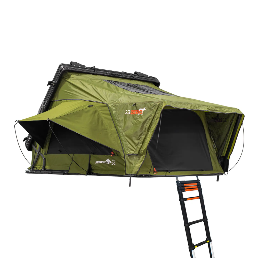 23Zero Armadillo AX2 – Aluminum Roof Top Tent for All Season Adventure