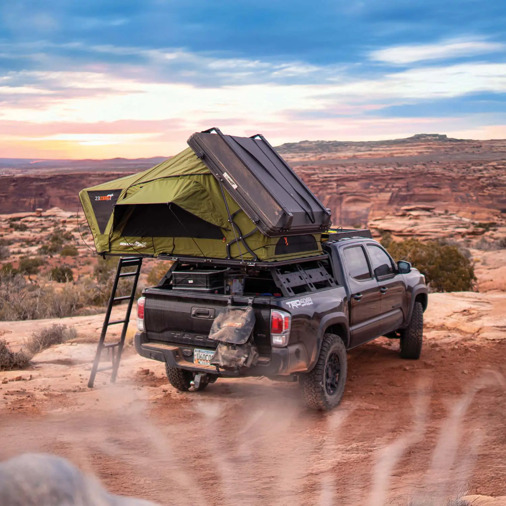 23Zero Armadillo AX2 – Aluminum Roof Top Tent for All Season Adventure