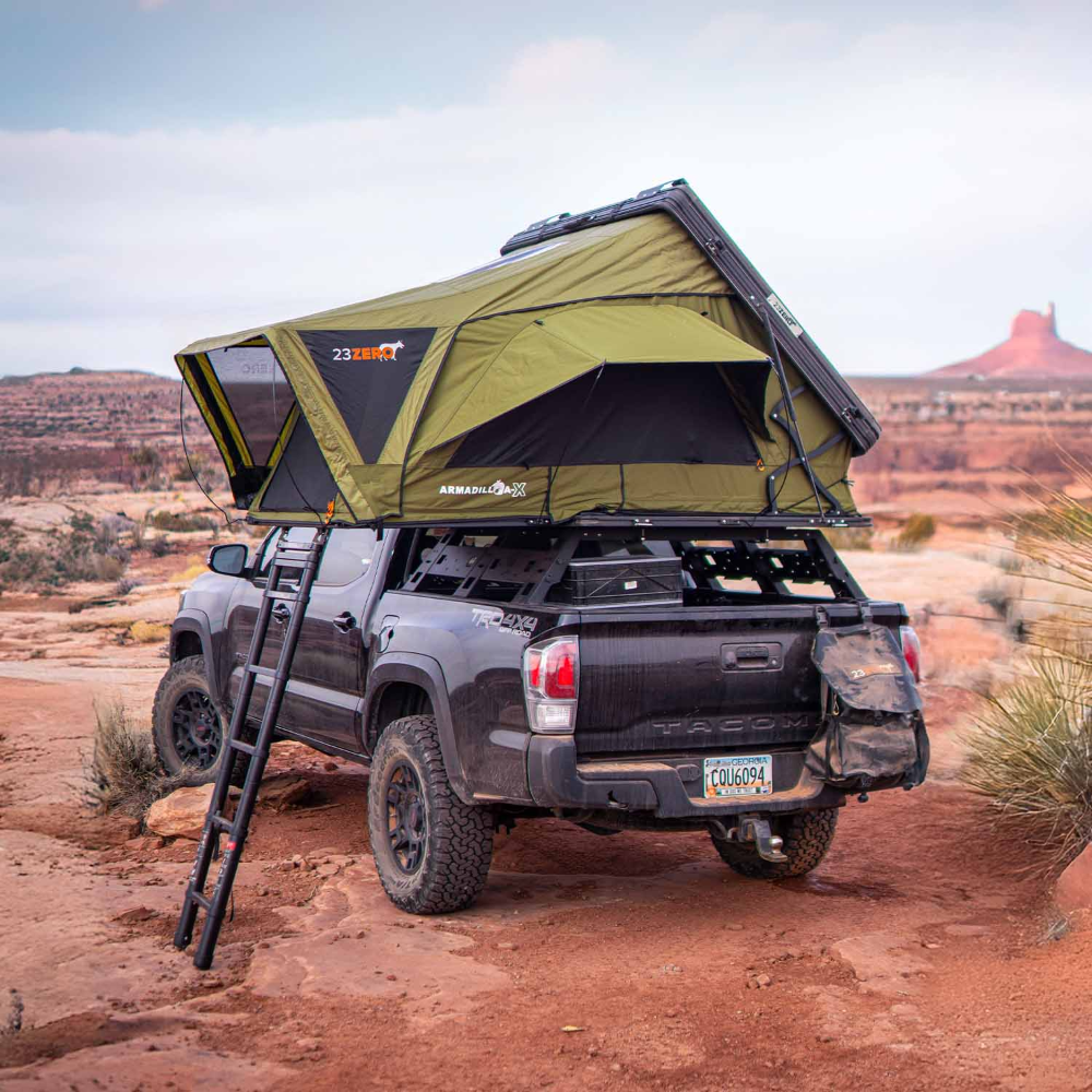 23Zero Armadillo AX2 – Aluminum Roof Top Tent for All Season Adventure