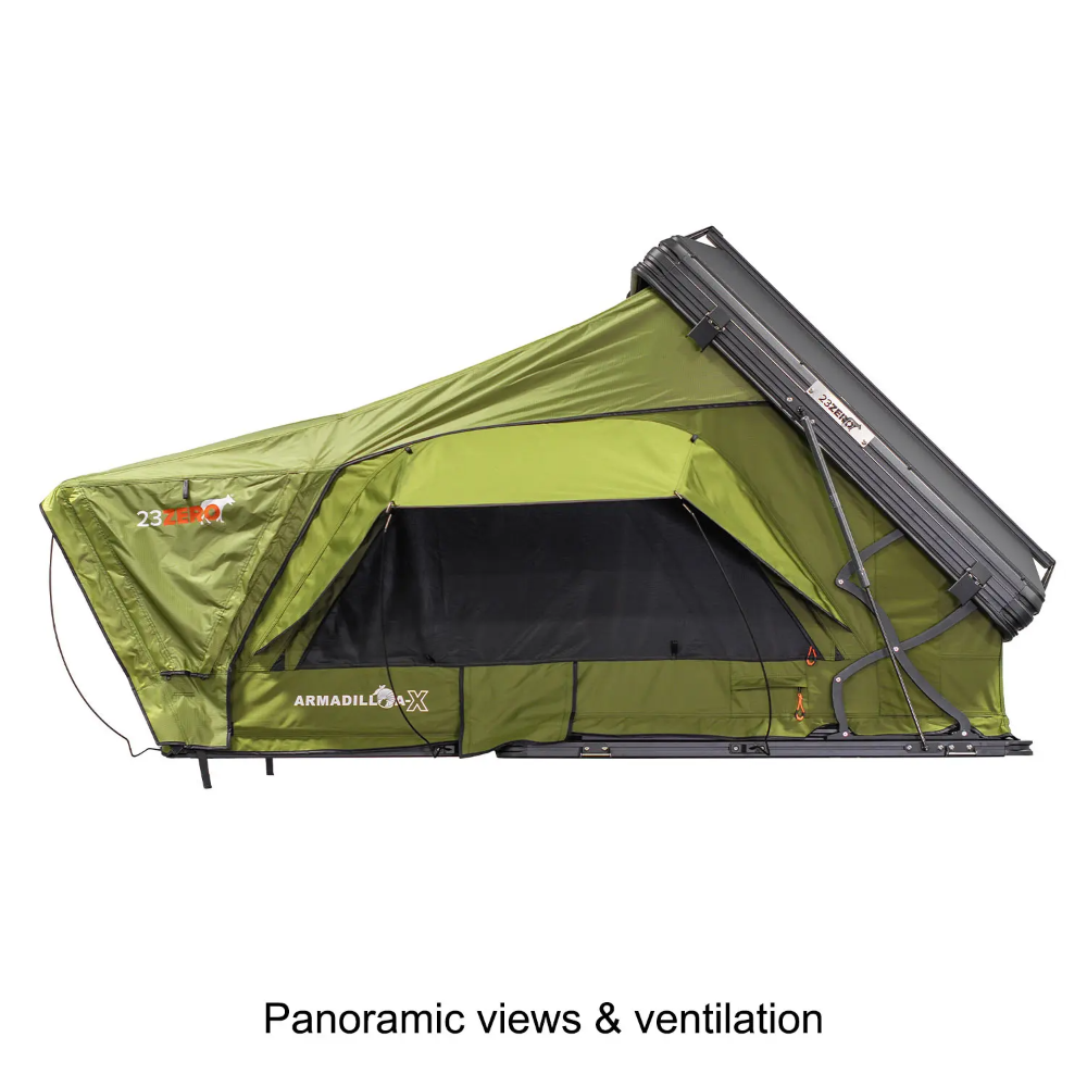 23Zero Armadillo AX2 – Aluminum Roof Top Tent for All Season Adventure